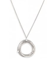 Collana Marco Bicego Donna Goa in Oro bianco Diamante 0.25 Ct CG673-B2 - CG673-B2